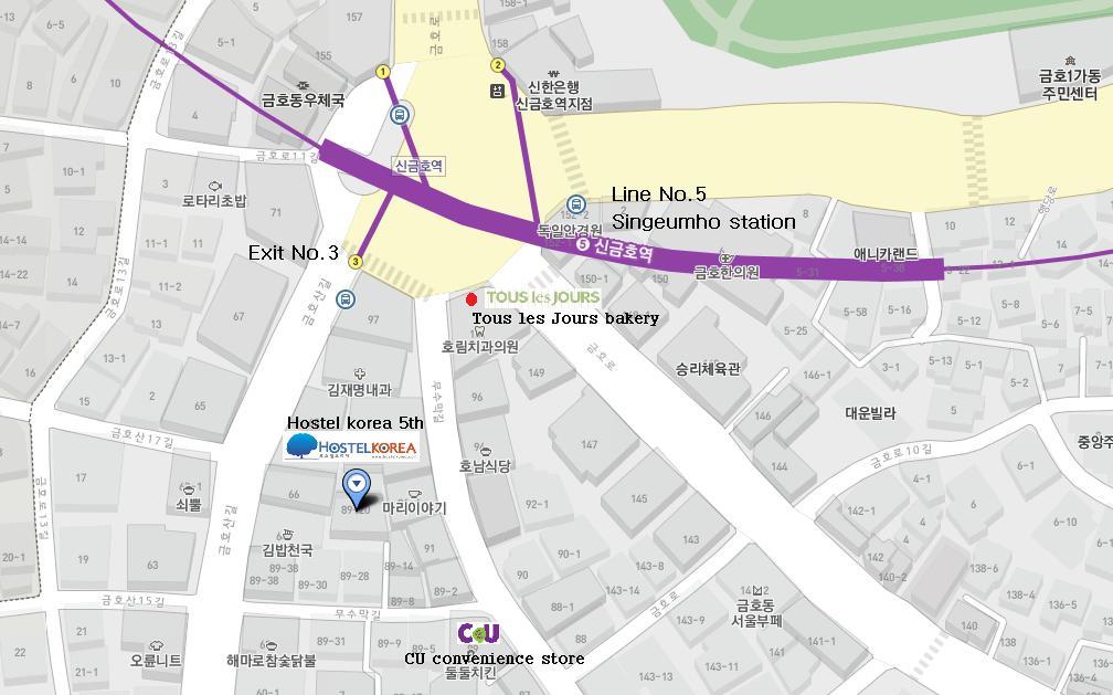 Chris Hostel Seoul Luaran gambar